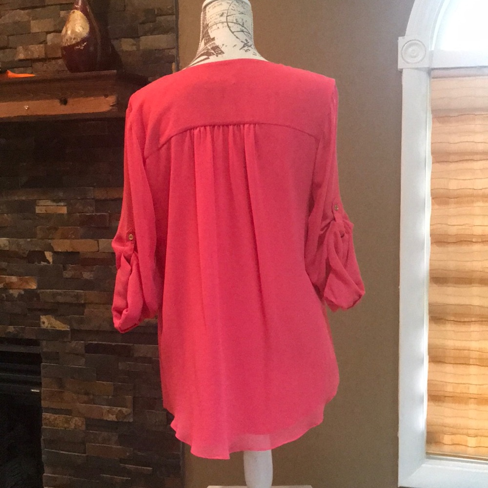 Calvin Klein Ruffled Blouse - Picture 2 of 4